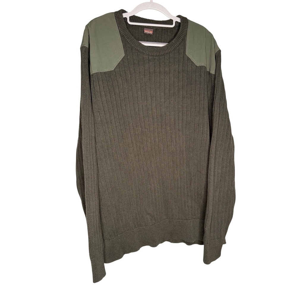 Patagonia mens fog cutter sweater in green